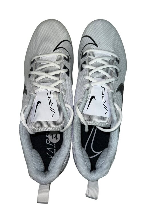 Nike Vapor Edge Speed 360 Football Cleats Size 14 White Black FN7764-100 NWOB main image 5